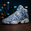 Electric Mirage Retro Sneakers – Surreal Energy in Motion