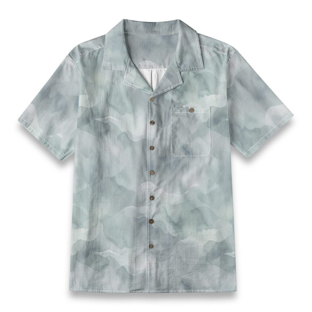 Ocean Mist Flow Coastal Beach Shirt