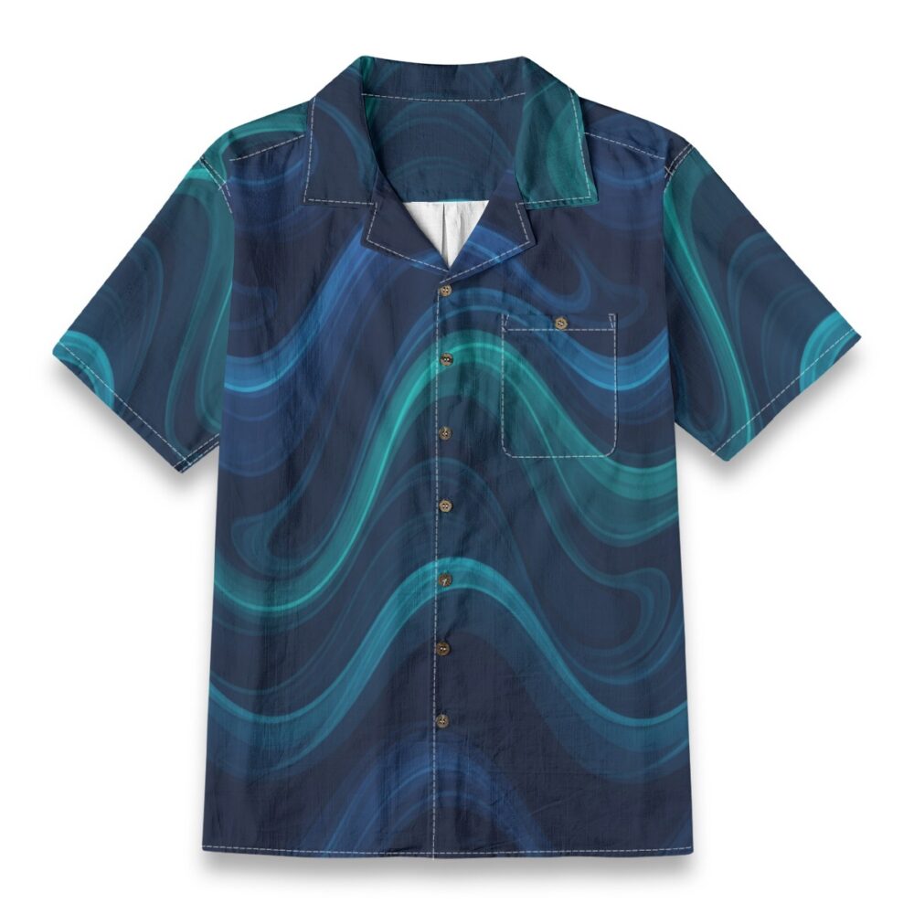 Deep Sea Currents Flow Ocean Shirt