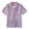 Snapdragon Purple Bloom Floral Aloha Shirt