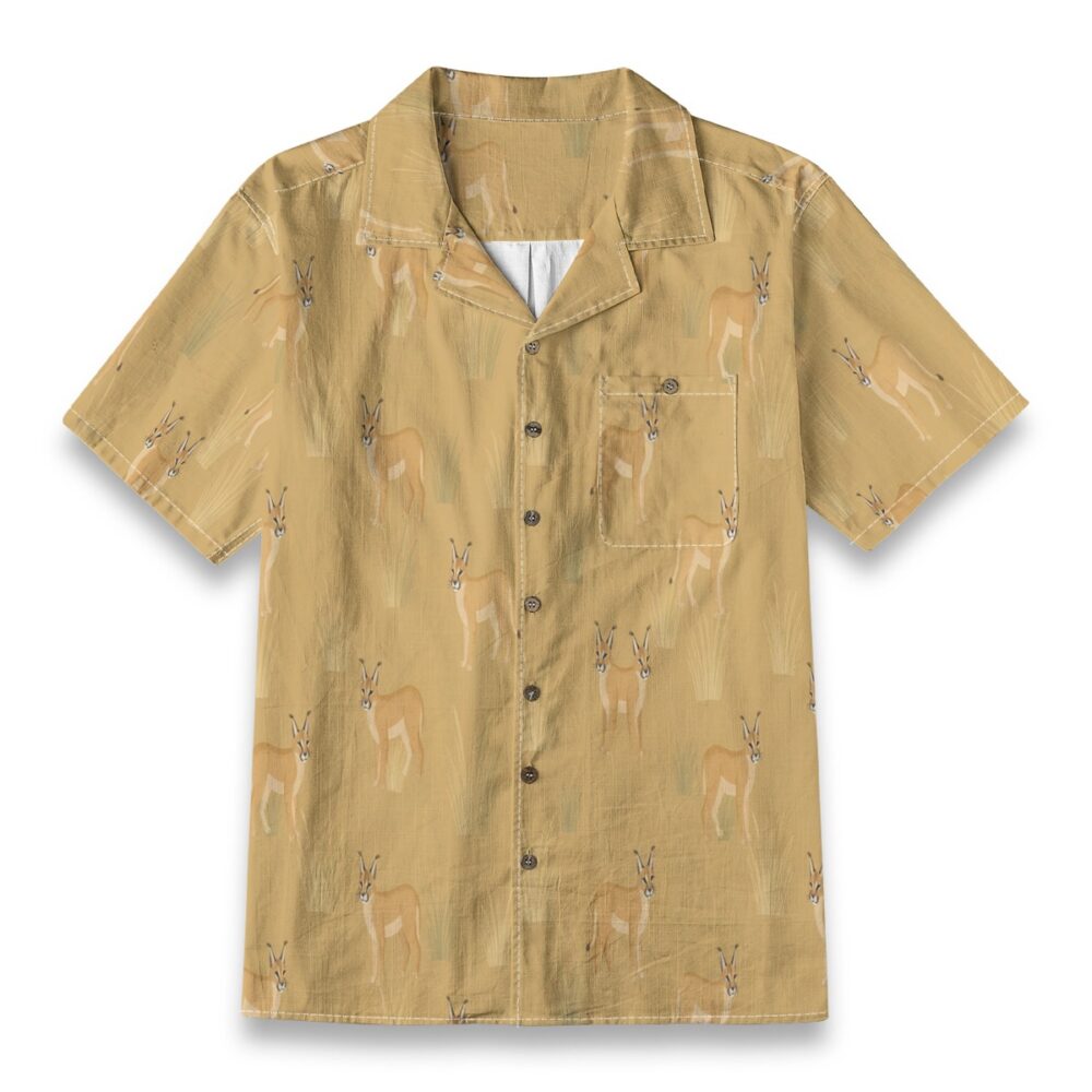 Caracal Desert Grass Exotic Tropical Shirt