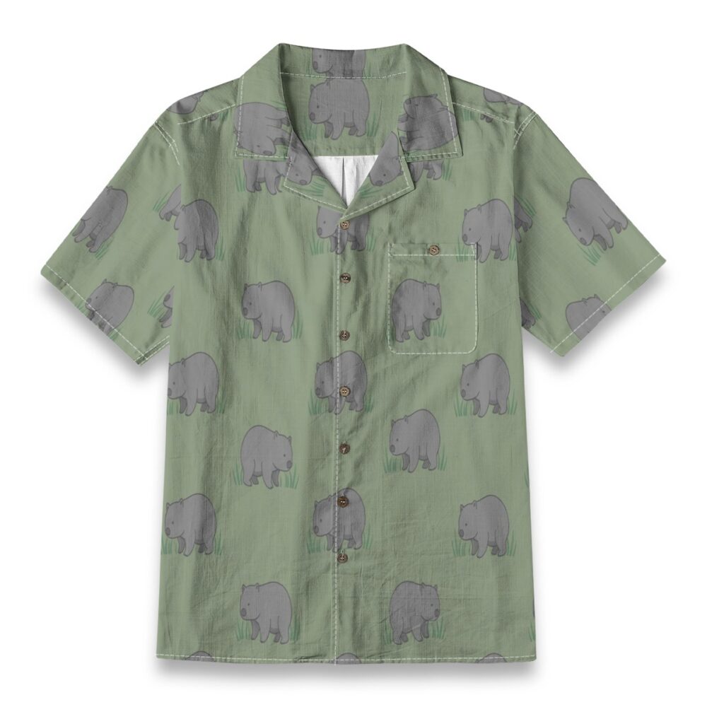 Wombat Meadow Nature Relaxed Tropical Shirt