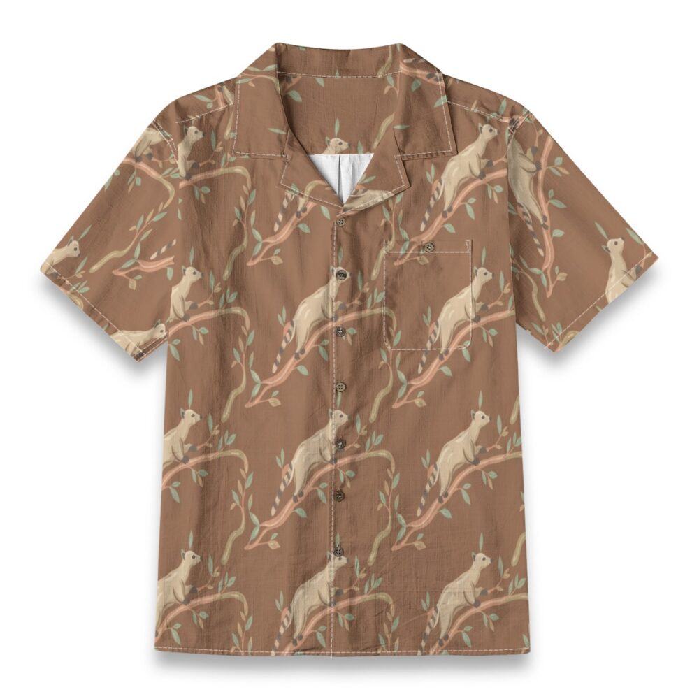 Coati Jungle Branch Playful Resort Shirt