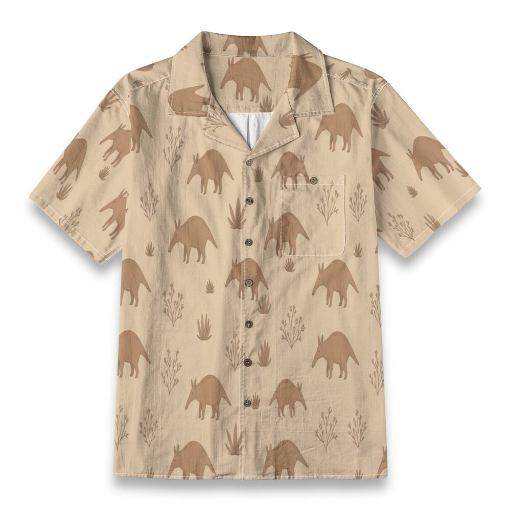 Aardvark Desert Charm Summer Tropical Shirt