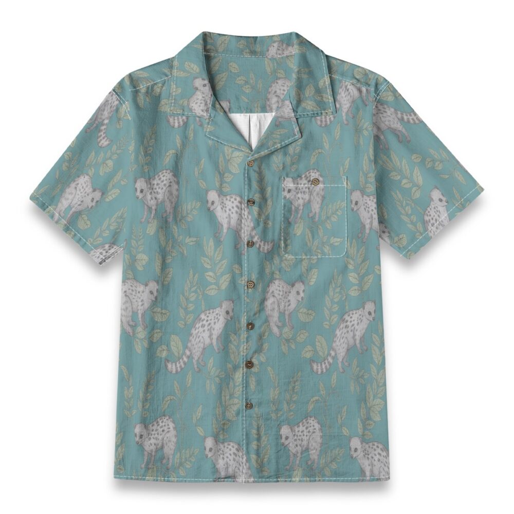 Civet Forest Leaf Calm Island Shirt