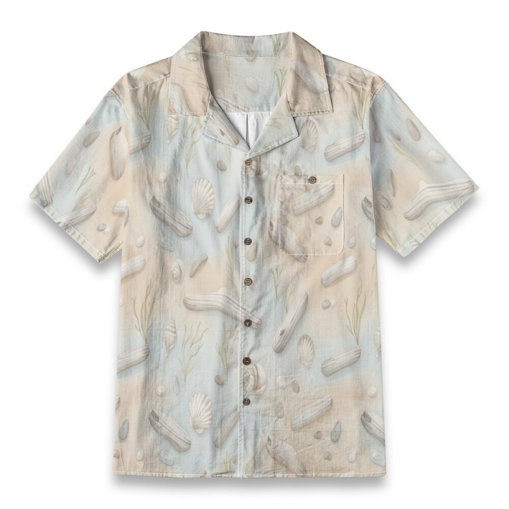 Coastal Drift Soft Ocean Summer Shirt